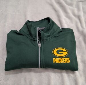 Nike Dry Fit Green Bay Packers quarter zip XS
